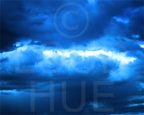 Beautiful nature photography print of a blue sky called Ocean by Loud Hue