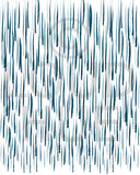 Abstract Art Print with brushstrokes in the form of raindrops called Rain by Loud Hue